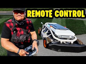 Robot Lawn Mower Madness: Remote Control Revolution Unleashed! Mowrator S1 AWD live action review