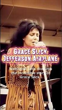 Grace Slick's Transformation Into Painting #rocklegends #nostalgia #graceslick