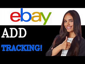 How To Add Tracking Number In eBay (2025)