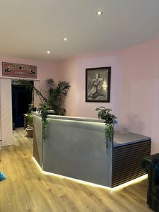 Custom Concrete Reception Front Desk. - Etsy UK