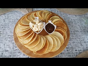 MİNİ KREP TARİFİ PANKEK GÖRÜNTÜLÜ KREP NASIL YAPILIR krep tarifleri huri metekmutfakta