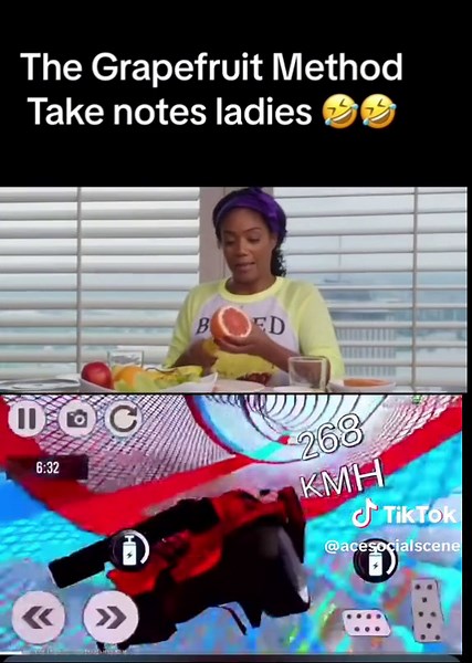 Any girl ever really grapfuit before? LOL #girlstrip #grapefruit #grapefruitmethod #tiffanyhaddish #queenlatifah #fyp #foryou #viral