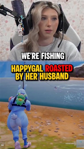 HappyGal’s Husband Is Ruthless 😭 #happyhappygal #fortnite #dynamicduo #gaming #streamers | Happy Happy Gal