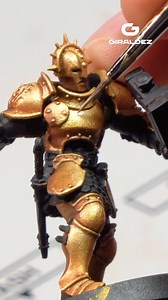 27K views · 751 reactions | How to paint GOLD "True Metallic Metal" using @monument_hobbies paints ☺️ Hope you like it!♥️ #paintingwarhammer #warhammercommunity #gamesworkshop | Angel GiraldeZ | Facebook