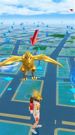 I thought This Pokémon Never Spawn? #shorts #rare #evolved #spawn #catch #big #pokemon #game