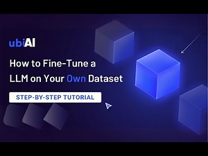 How to Fine-Tune an LLM on Your Own Dataset (No Code!) | Step-by-Step Guide