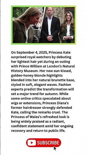 Hello Blonde! Kate Middleton Stuns with Bold New Hair Transformation 👑✨