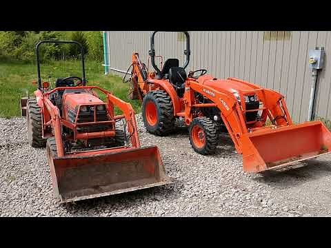 Kubota L3301 review and comparison to B7800