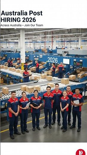 Australia Post is hiring in Australia 2026 | 23-32A$/hr