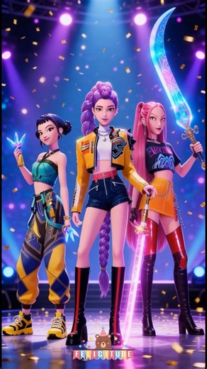 Las Guerreras K-Pop te Desean un Feliz Cumpleaños 🎤✨ Saludo Especial Rumi, Zoey y Mira - Huntrix Sorprende con un saludo de cumpleaños lleno de energía idol y estilo K-Pop. Rumi, Zoey y Mira traen un mini concierto especial con luces, confeti y un mensaje lleno de cariño. Perfecto para fans del K-Pop, videos personalizados y dedicatorias únicas. Celebra con brillo, música y actitud de estrella. #KPopBirthday #GuerrerasKPop #FelizCumpleaños #RumiZoeyMira #CumpleañosKPop #VideoCumpleaños #IdolSty