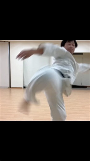 #武道空手#基本の回し蹴り