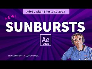 After Effects 2023: Sunburst Animation Effect