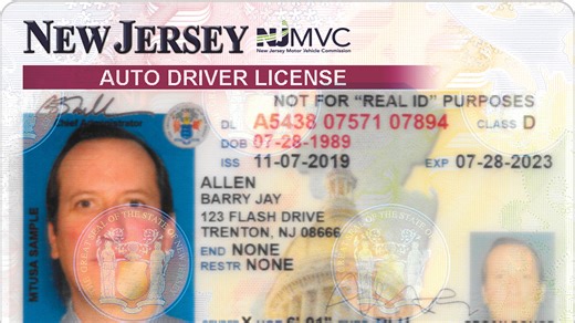 New Jersey adds 'X' as gender option on MVC driver's licenses