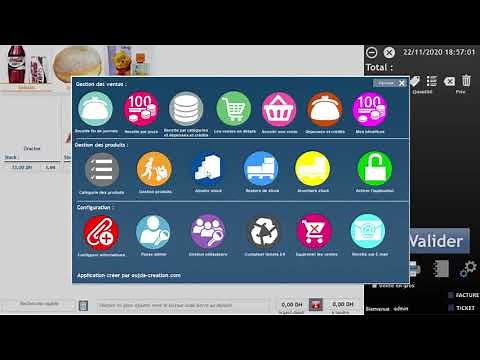 Logiciel de caisse avec code barre pour tous les activités