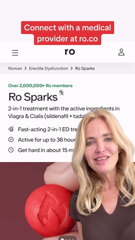 Sparks get you hard, faster. Connect with a provider to get started. See safety info at end of video