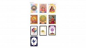 Diwali Greeting Card Pack: Ganesha, Lakshmi, Rangoli Designs (printable) - Etsy