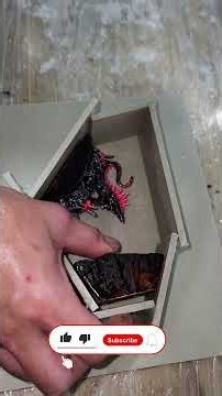 Epic Godzilla flame spitting | visit our shop www.amazingtrungx.com #diy #shortsvideo #art