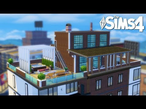 Beautiful Modern Penthouse | Los Sims 4 Speed Build