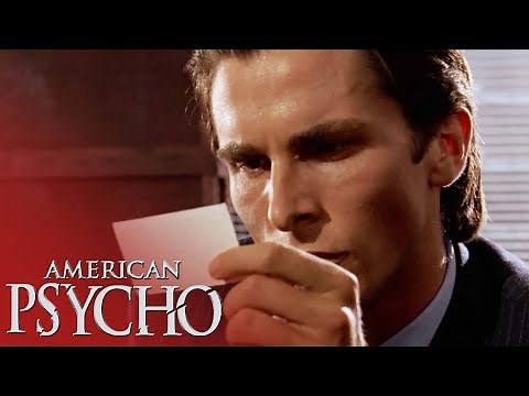 'The Business Card' Scene | American Psycho