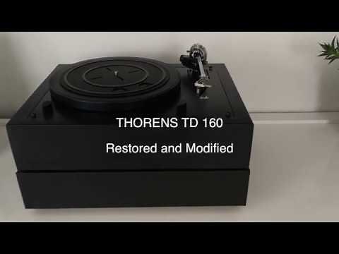 Thorens TD160 Restored Modified