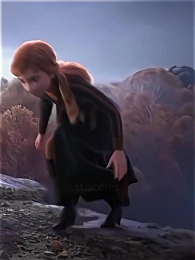 Frozen 2 Iconic Scene with Anna and Lieutenant Matthias