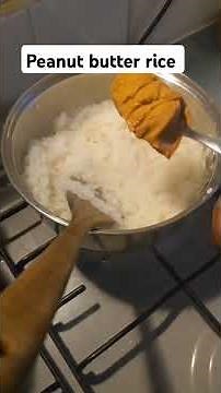 Easy peanut butter rice recipe