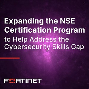13 reactions |  We’re proud to announce enhancements to the NSE Certification program and momentum of Training Institute initiatives, furthering our commitment to help close the #cybersecurity #SkillsGap and the growing needs of customers and partners. Get the details: https://ftnt.net/6188OGkCp | Fortinet | Facebook