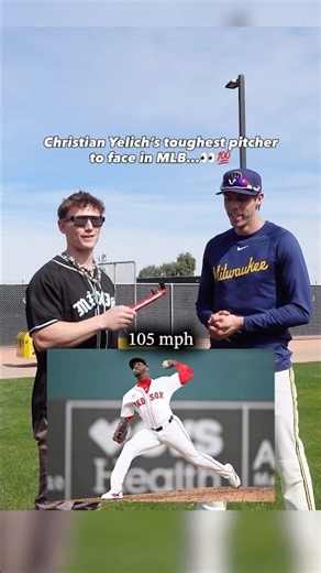 Brewers Captain Christian Yelich reveals his toughest pitcher to face…👀🔥🦾#shorts