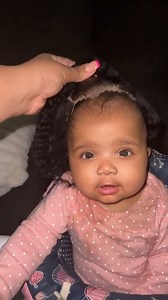It’s giving scalp!! Too cute!😍💗 * Follow @luvmehair for more inspiration💜 * * #luvme #luvmehair #sharing #reallife #hairstyles #funnymeme #fashion #fyp #wigmeme #baby | Luvme Hair
