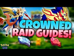 CROWNED SWORD ZACIAN & CROWNED SHIELD ZAMAZENTA RAID GUIDE!! Pokémon GO Best Counters and Strategy!