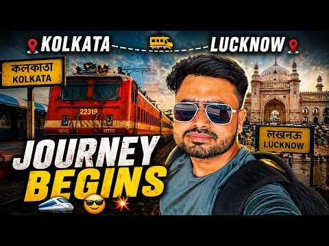 Kolkata to Lucknow Train Journey 🚆 | Budget, Food & Full Experience (EP 1)