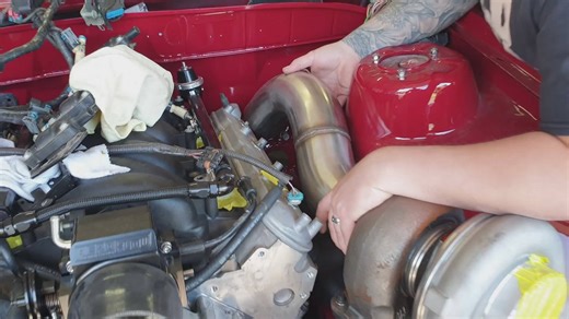 Turbocharged engine modification