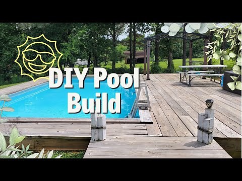 We Built this Swimming Pool Ourselves | DIY Inground Pool Build