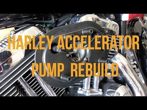 How To, Harley Davidson Accelerator Pump Rebuild.