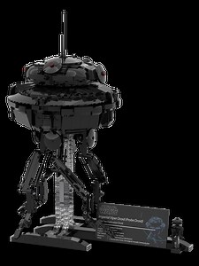 LEGO MOC-43368 Imperial Probe Droid - UCS Scale (Star Wars > Ultimate Collector Series 2020)