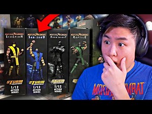 We Stumbled Upon Some of The RAREST Mortal Kombat Collectibles Out There!!