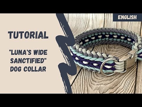 Paracord Dog Collar Tutorial | Luna's Wide Sanctified