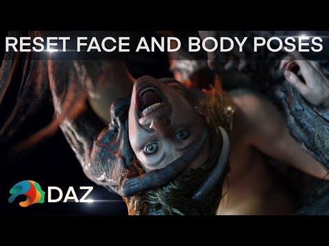 RESET JUST THE FACE OR JUST THE BODY IN DAZ (QUICK TIPS)