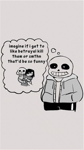 Sans's Betrayal Kill From His Perspective (Undertale Comic Dub)