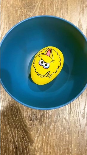 Funny bouncy bird ball #yellow #elmo #ball #entertainment #bouncingball
