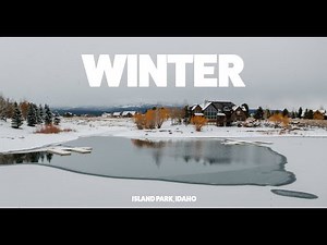Winter Wonderland in Island Park, Idaho | Stunning 4K Drone Footage