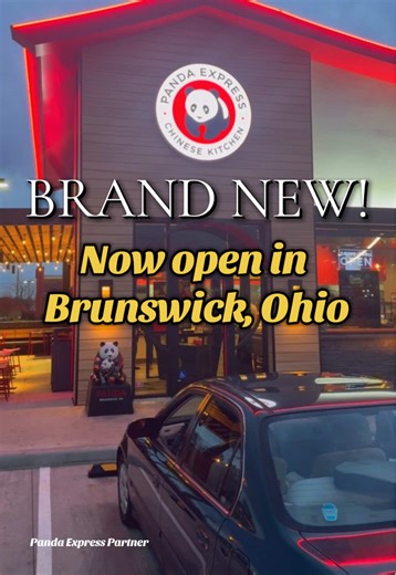 🚨 New Panda Express just dropped in Brunswick, Ohio! And yes, the Honey Sesame Chicken Breast hits every. single. time. 🧡 Grab your friends and check out this lively new @Panda Express location and grab your favorite noodles, rice, chicken, shrimp and more! 🐼 🗺️ 3299 Center Rd., Brunswick #PandaExpressPartner #clefood #cleveland #foodnews #brunswick