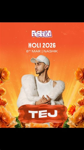 Fiestaland on Instagram: "@tej.music.vodka India's biggest Gen-Z Celebrity artist 🧨🔥 #tejmusicvodka #fiestaland #nashikevents #fiestalandnashik #biggestholi"