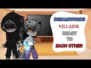 DREAMWORKS VILLAINS REACT TO EACH OTHER//copyrighted audio// MERRY CHRISTMAS