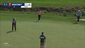 Tom Whitney jars 24-foot birdie putt at CJ CUP Byron Nelson