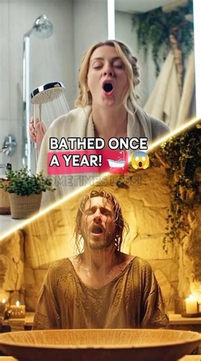 Medieval People Bathed ONCE A YEAR?! 🛁