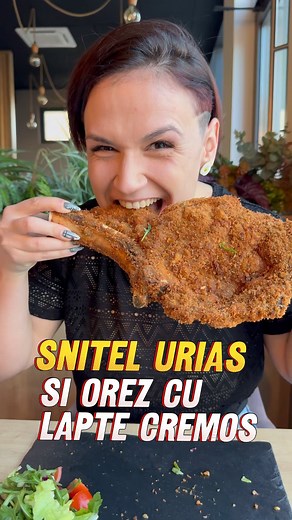 46K views · 3.3K reactions | Șnițel uriaș și orez cu lapte cremos...