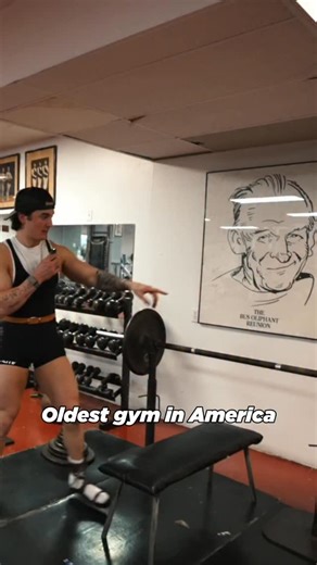 Oldest bench and dumbbells | Jesse James West