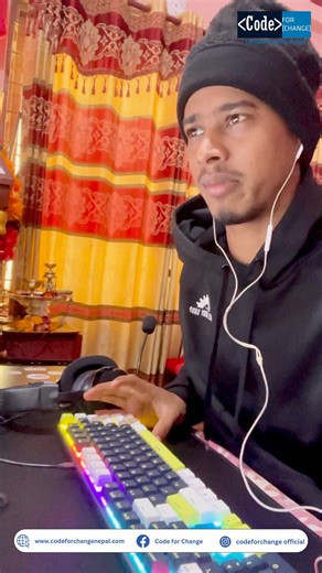 Mr. Aayush Chapagain shares his experience as Secretary (2024–25) at Rupandehi Code for Change. 🌱 Now it’s your time to step up, lead, and make an impact. CFC Executives are the driving force behind Code for Change—growing personally, leading professionally, and creating impact together across Nepal. 🇳🇵💙 🔗 𝑨𝒑𝒑𝒍𝒊𝒄𝒂𝒕𝒊𝒐𝒏 𝑳𝒊𝒏𝒌: https://forms.gle/rWmdB6FJBkosUXjn9 🗓 𝑨𝒑𝒑𝒍𝒊𝒄𝒂𝒕𝒊𝒐𝒏 𝑫𝒆𝒂𝒅𝒍𝒊𝒏𝒆: 5th January 2025 📌 𝑬𝒍𝒊𝒈𝒊𝒃𝒊𝒍𝒊𝒕𝒚: Only active members of Code fo