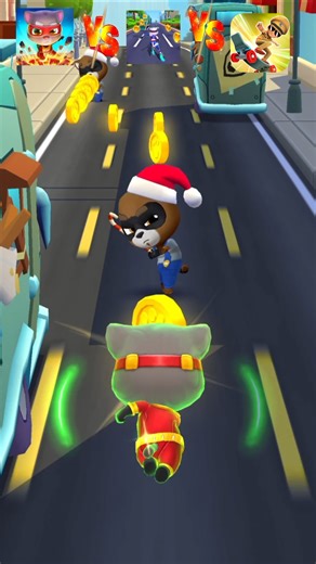 Talking Tom Gold run 🤡 Runner Heroes 🔥 Little Singham Super Skater 🌟 ww.i.123 #shortsfeed #viral